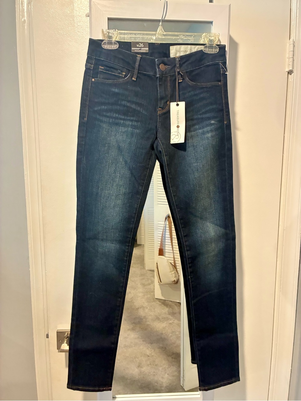 Treasure & Bond Dark Indigo Skinny Jeans